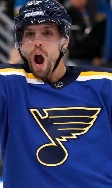 Perron scores OT game-winner to lead Blues past the Blue Jackets